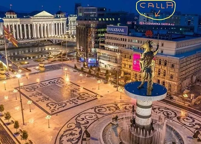 Calla 1 - Modern & Cozy Main Square In The Shopping Center - Parking Slot With Parking Security Апартаменти